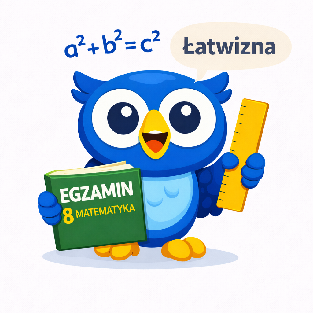 Sówka przygotowująca do Egzaminu Ósmoklasisty z matematyki