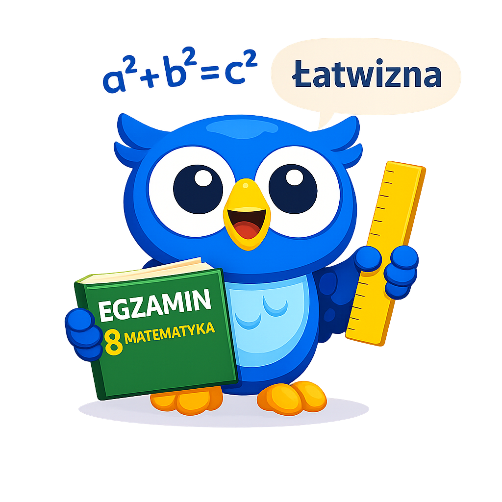Sówka przygotowująca do Egzaminu Ósmoklasisty z matematyki